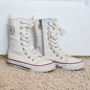Girl's high top sneakers